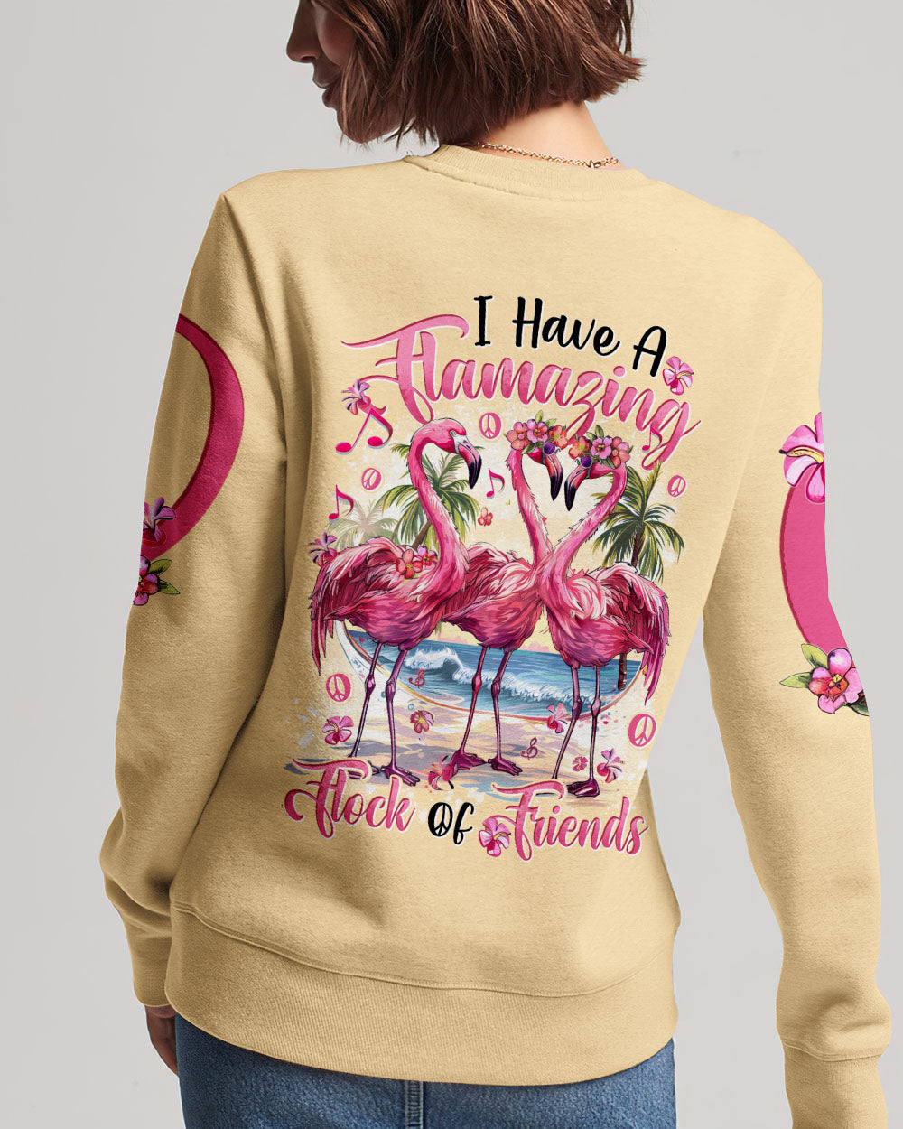 I HAVE A FLAMAZING FLOCK OF FRIENDS ALL OVER PRINT - TYTD1104241