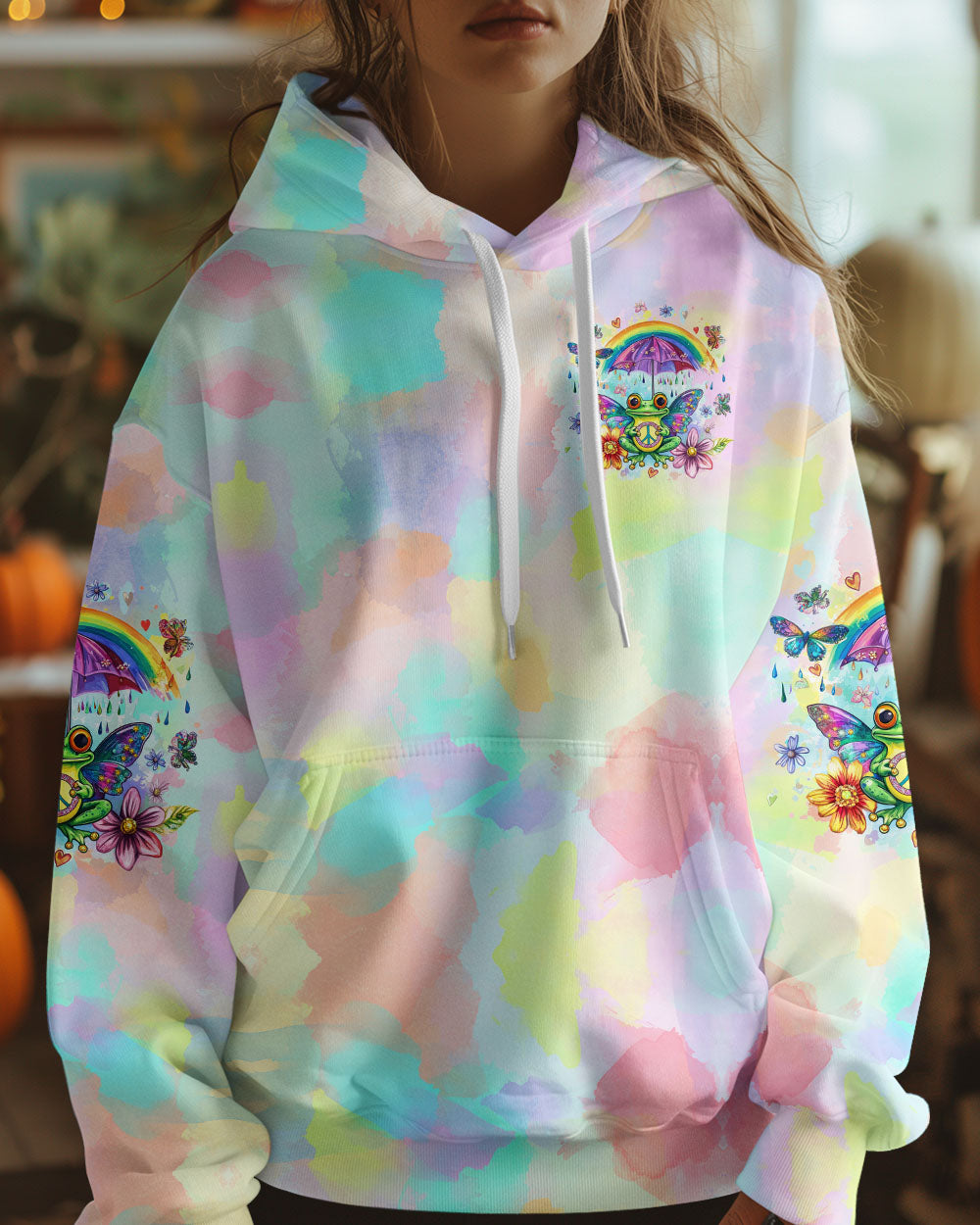 WHEN IT RAINS LOOK FOR RAINBOWS FROG ALL OVER PRINT - TYTD1109244