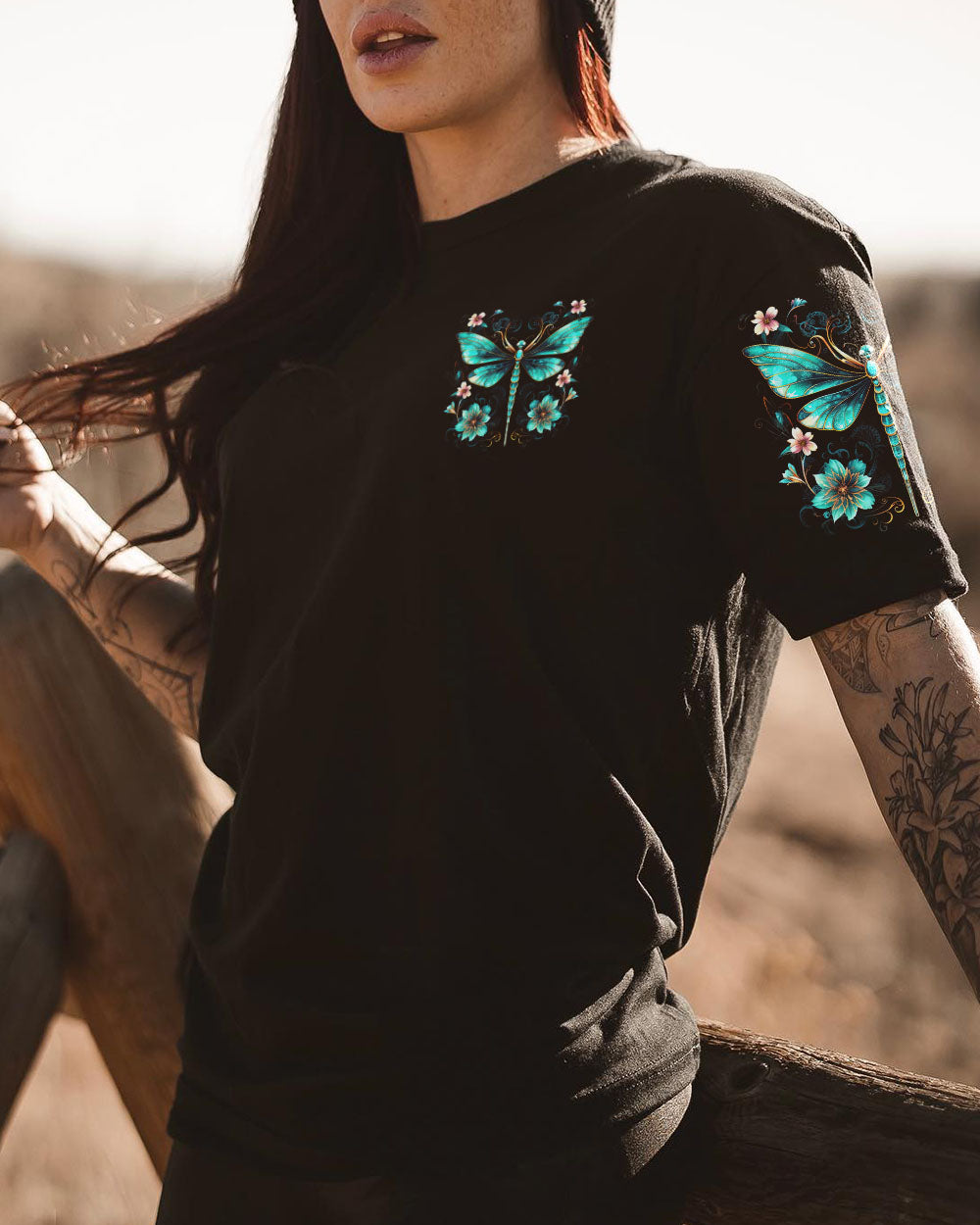 BELIEVE IN MAGIC DRAGONFLY ALL OVER PRINT - TYTD1110231