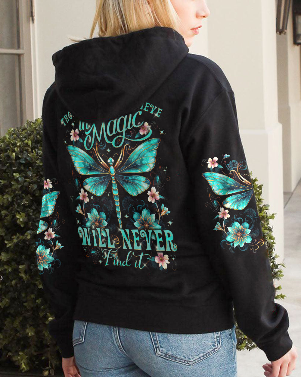 BELIEVE IN MAGIC DRAGONFLY ALL OVER PRINT - TYTD1110231