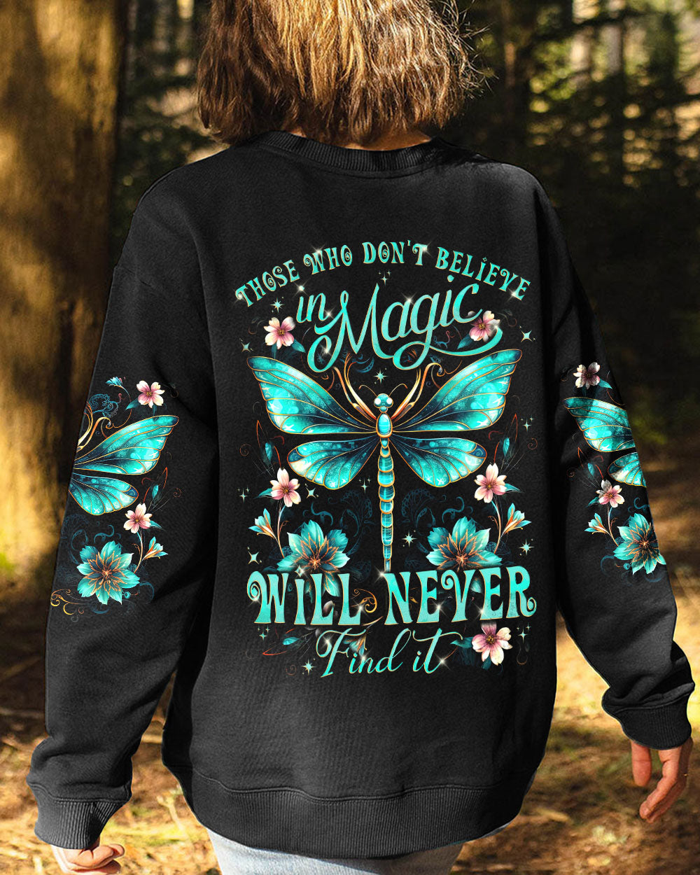 BELIEVE IN MAGIC DRAGONFLY ALL OVER PRINT - TYTD1110231