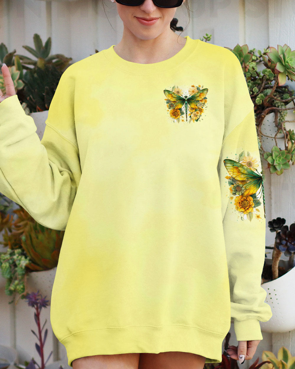 I BELIEVE THERE ARE ANGELS AMONG US DRAGONFLY ALL OVER PRINT - TYTD1203251