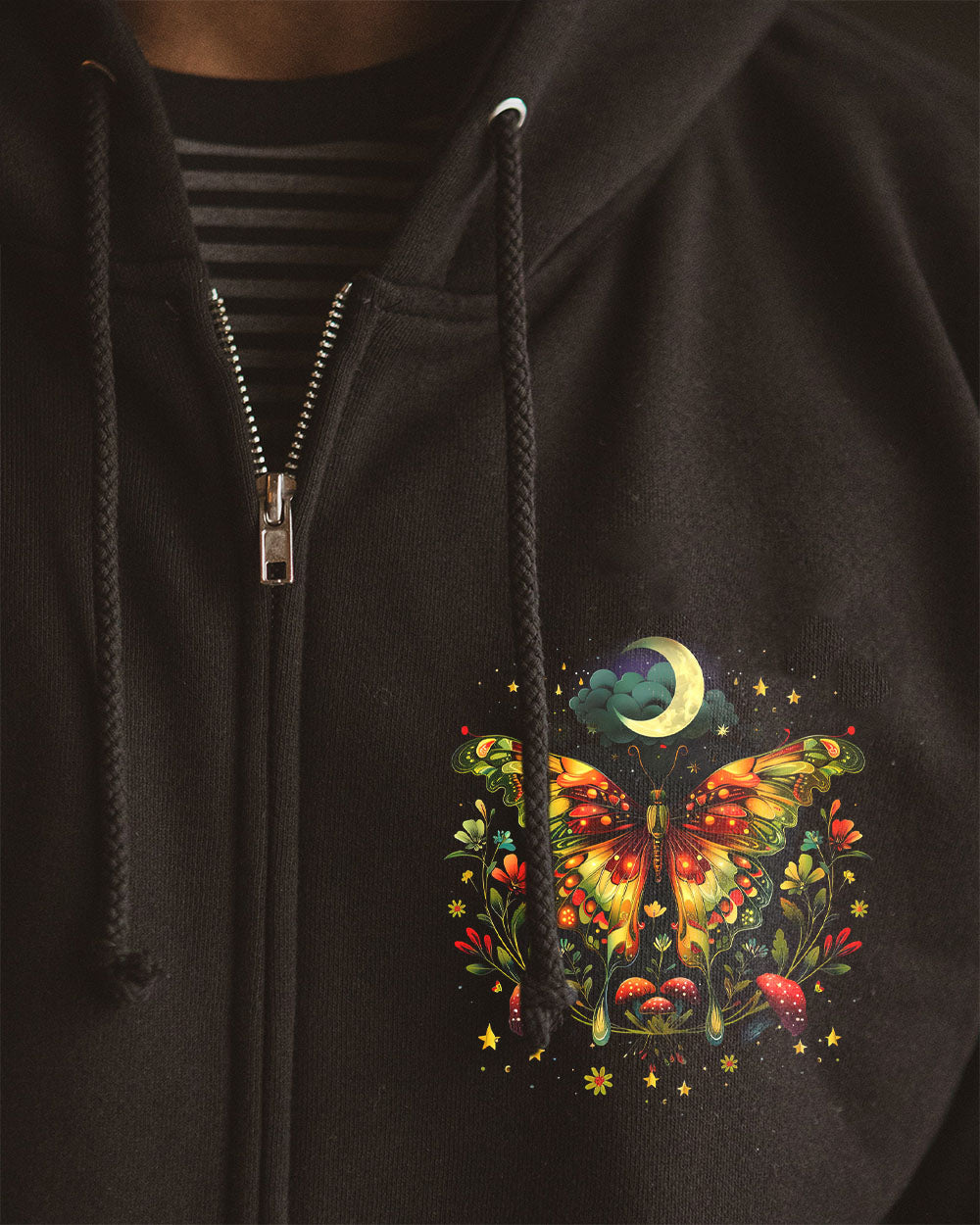 ABUNDANCE OF THE UNIVERSE BUTTERFLY ALL OVER PRINT - TYTD1204243