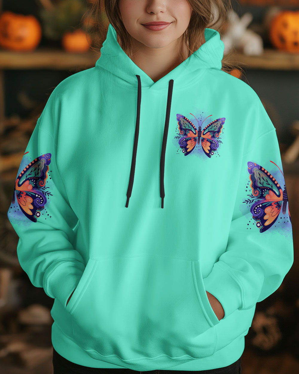 JUST BELIEVE BUTTERFLY ALL OVER PRINT - TYTD1205253