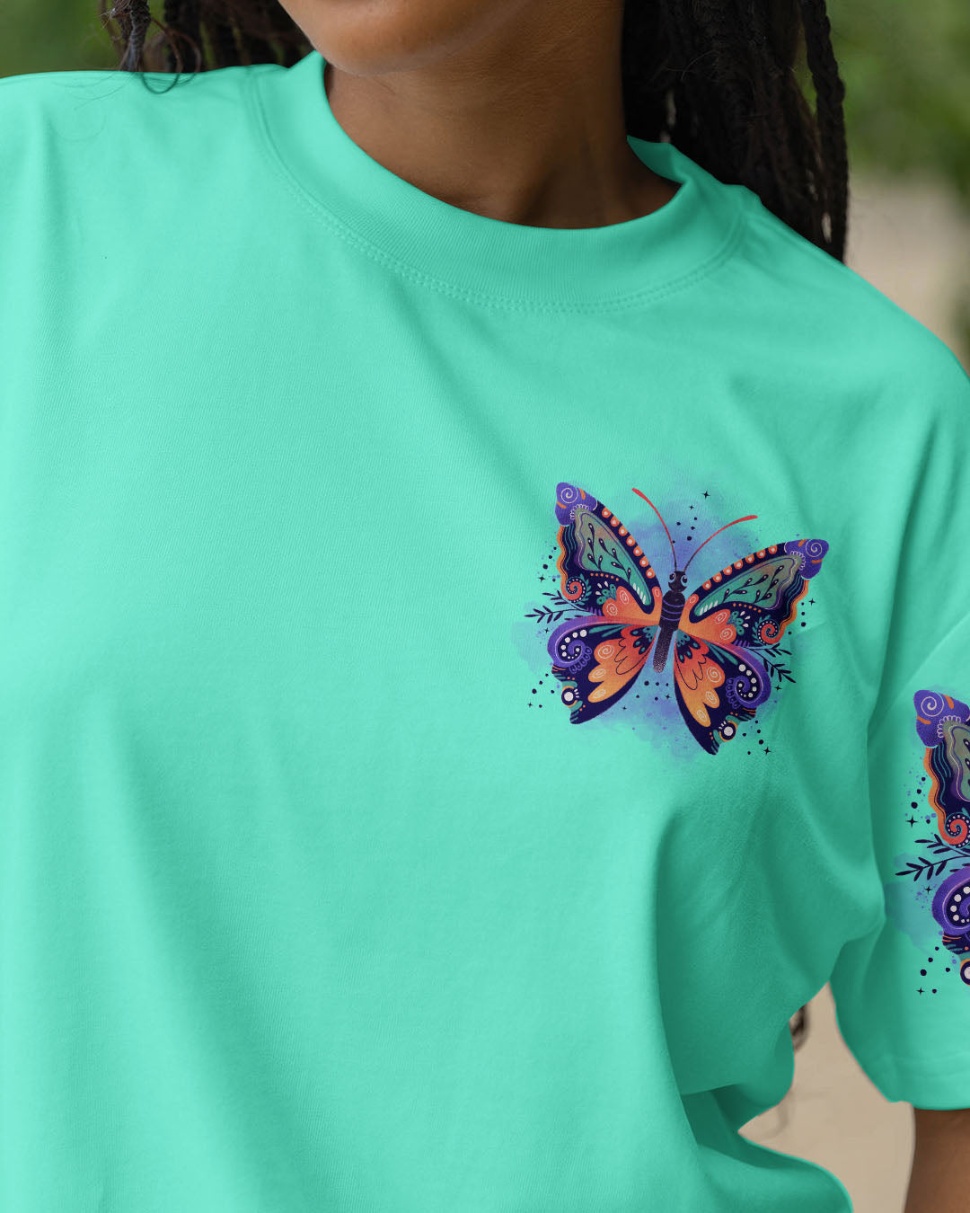 JUST BELIEVE BUTTERFLY ALL OVER PRINT - TYTD1205253
