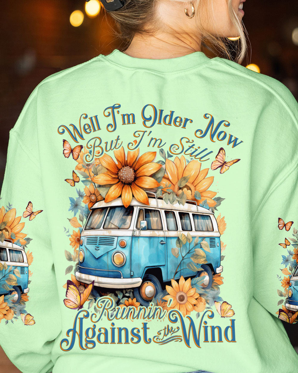RUNNING AGAINST THE WIND ALL OVER PRINT - TYTD1208231
