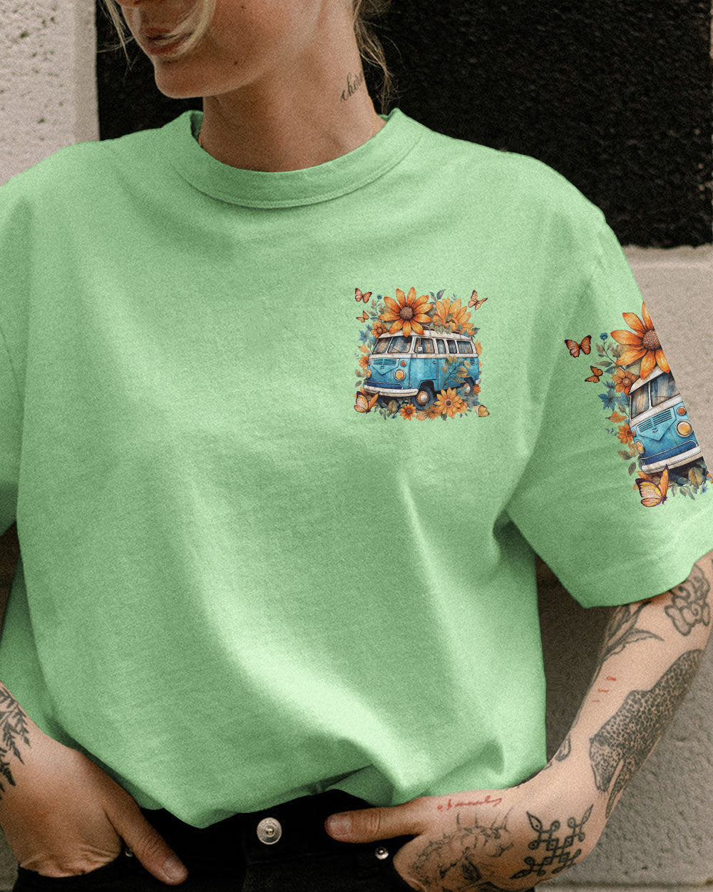 RUNNING AGAINST THE WIND ALL OVER PRINT - TYTD1208231