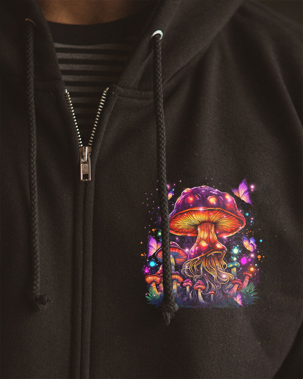 EAT MUSHROOMS SEE THE UNIVERSE ALL OVER PRINT - TYTD1209234