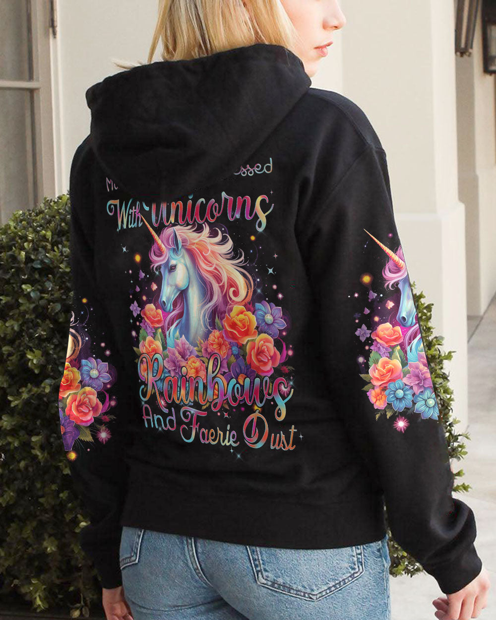 YOUR DAY BE BLESSED UNICORN ALL OVER PRINT - TYTD1310232