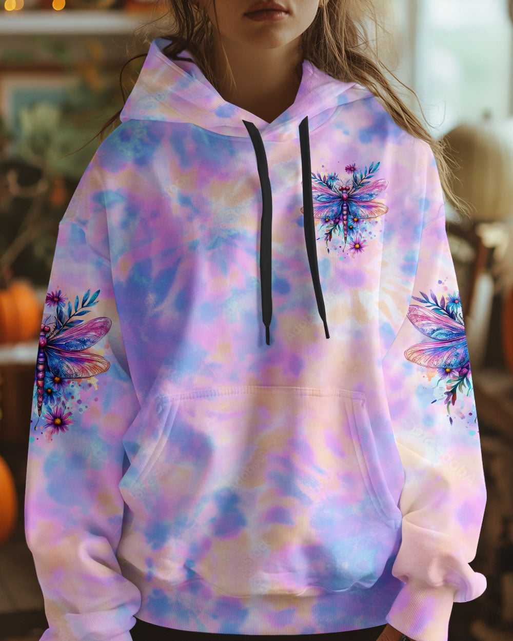 JUST BREATHE DRAGONFLY ALL OVER PRINT - TYTD1402252