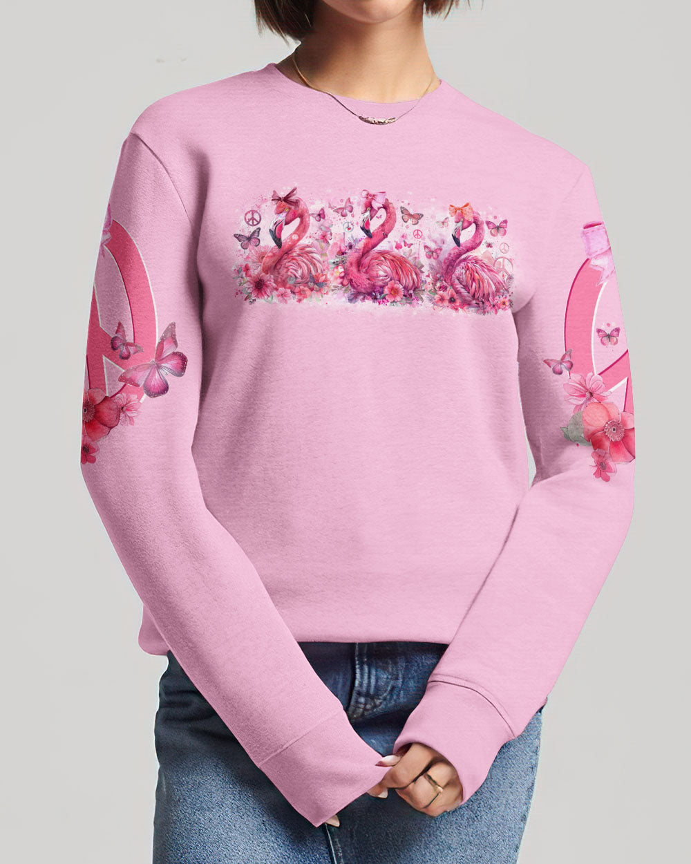 I'M NOT CRAZY I'M JUST SPECIAL FLAMINGOS ALL OVER PRINT - TYTD1504244