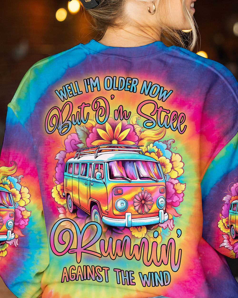 RUNNING AGAINST THE WIND TIE DYE ALL OVER PRINT - TYTD1506232