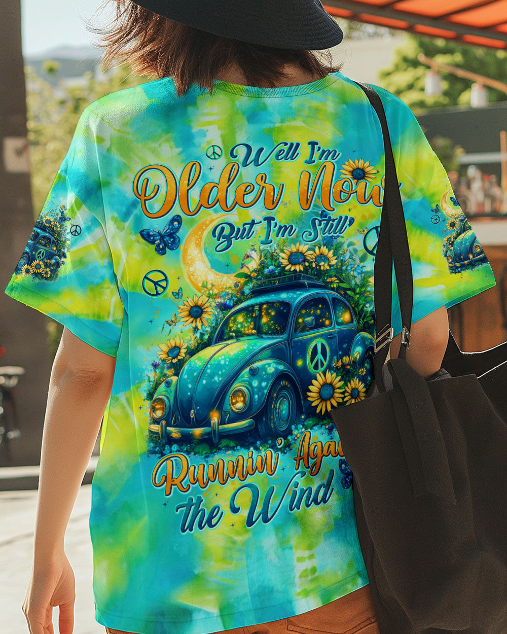RUNNING AGAINST THE WIND BEETLE CAR TIE DYE ALL OVER PRINT - TYTD1601252
