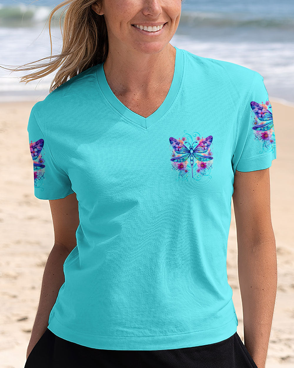 JUST BELIEVE DRAGONFLY ALL OVER PRINT - TYTD1604251