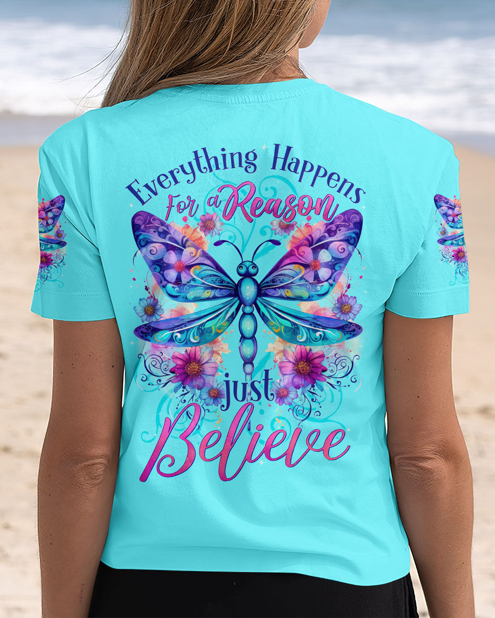JUST BELIEVE DRAGONFLY ALL OVER PRINT - TYTD1604251