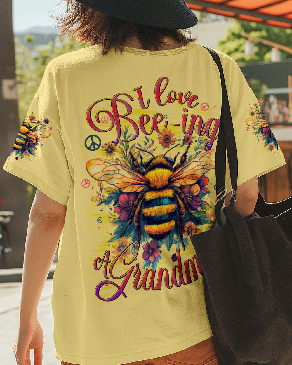 I LOVE BEE-ING A GRANDMA ALL OVER PRINT - TYTD1606252