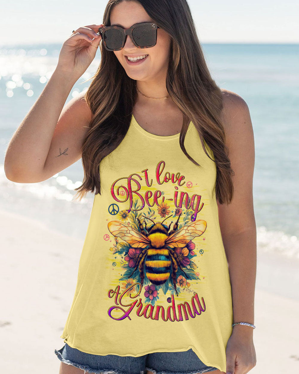 I LOVE BEE-ING A GRANDMA ALL OVER PRINT - TYTD1606252