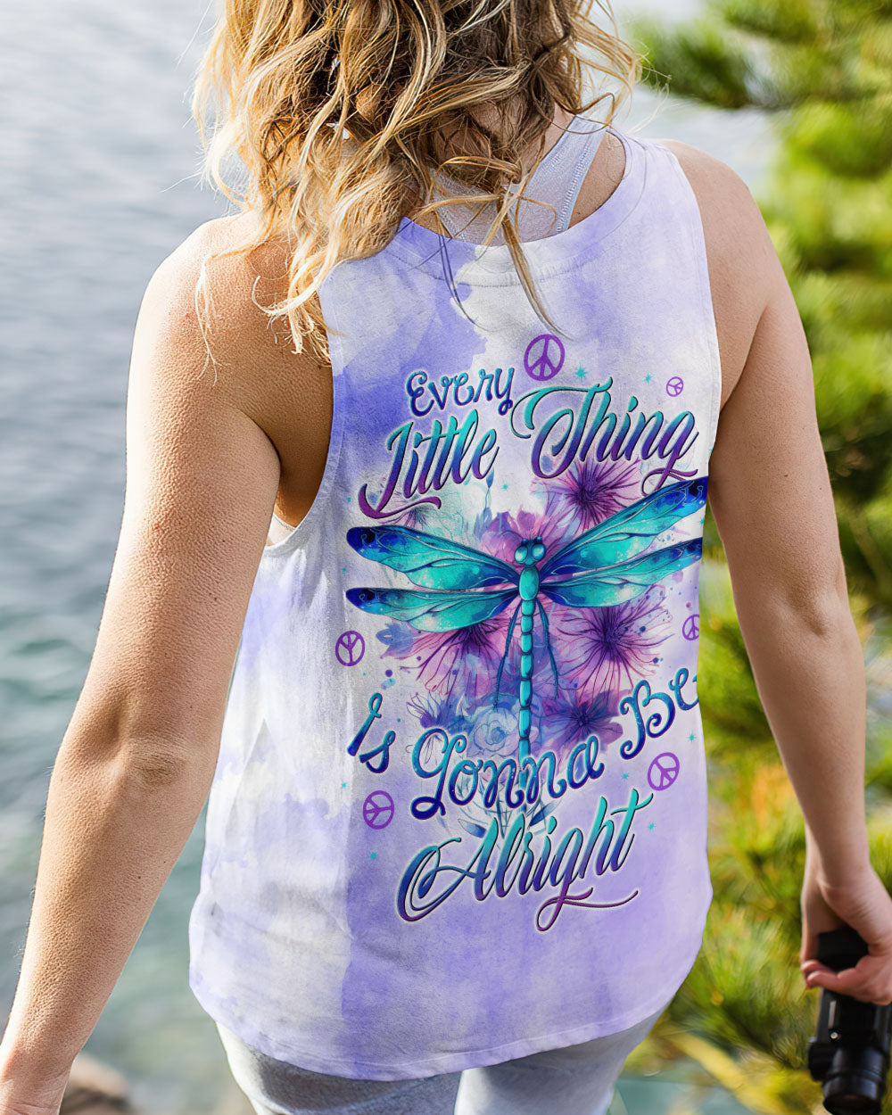 EVERY LITTLE THING GONNA BE ALRIGHT DRAGONFLY ALL OVER PRINT - TYTD1703252