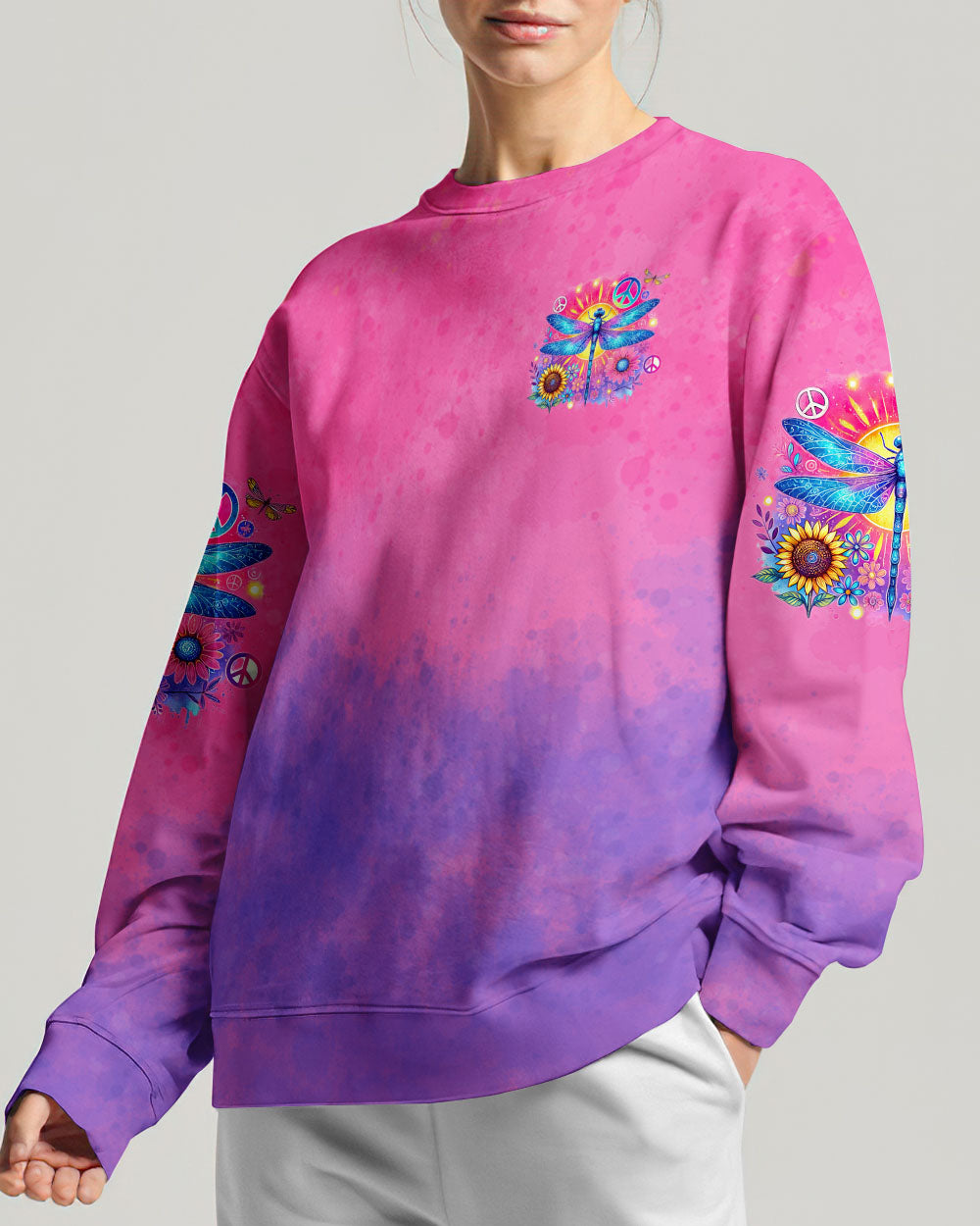 THE BEAUTY OF EVERYDAY DRAGONFLY ALL OVER PRINT - TYTD1707242