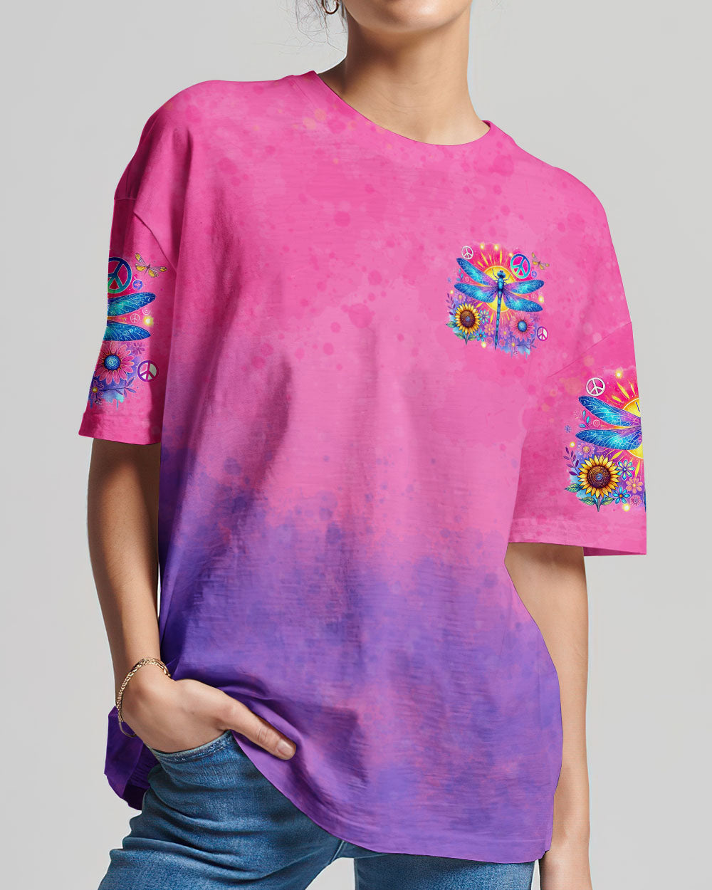 THE BEAUTY OF EVERYDAY DRAGONFLY ALL OVER PRINT - TYTD1707242