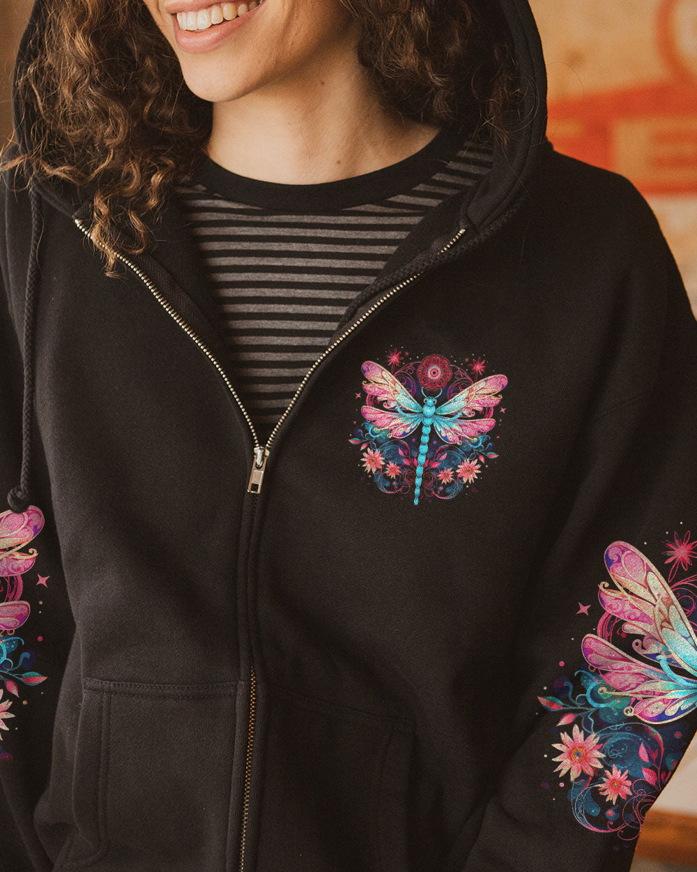 PEACE TO YOUR MIND DRAGONFLY ALL OVER PRINT - TYTD1710232