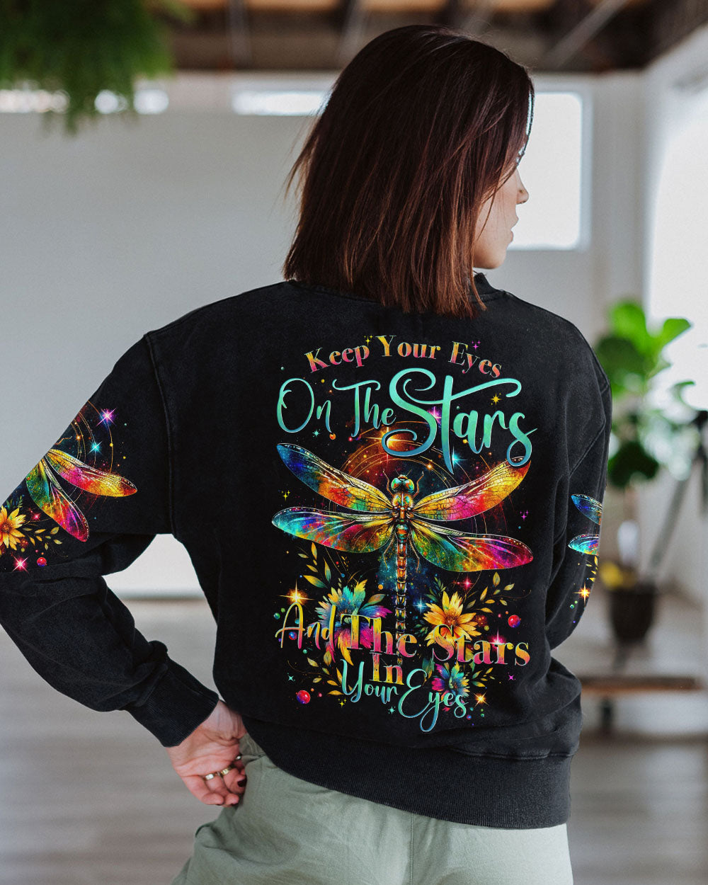 THE STARS IN YOUR EYES DRAGONFLY ALL OVER PRINT - TYTD1803245