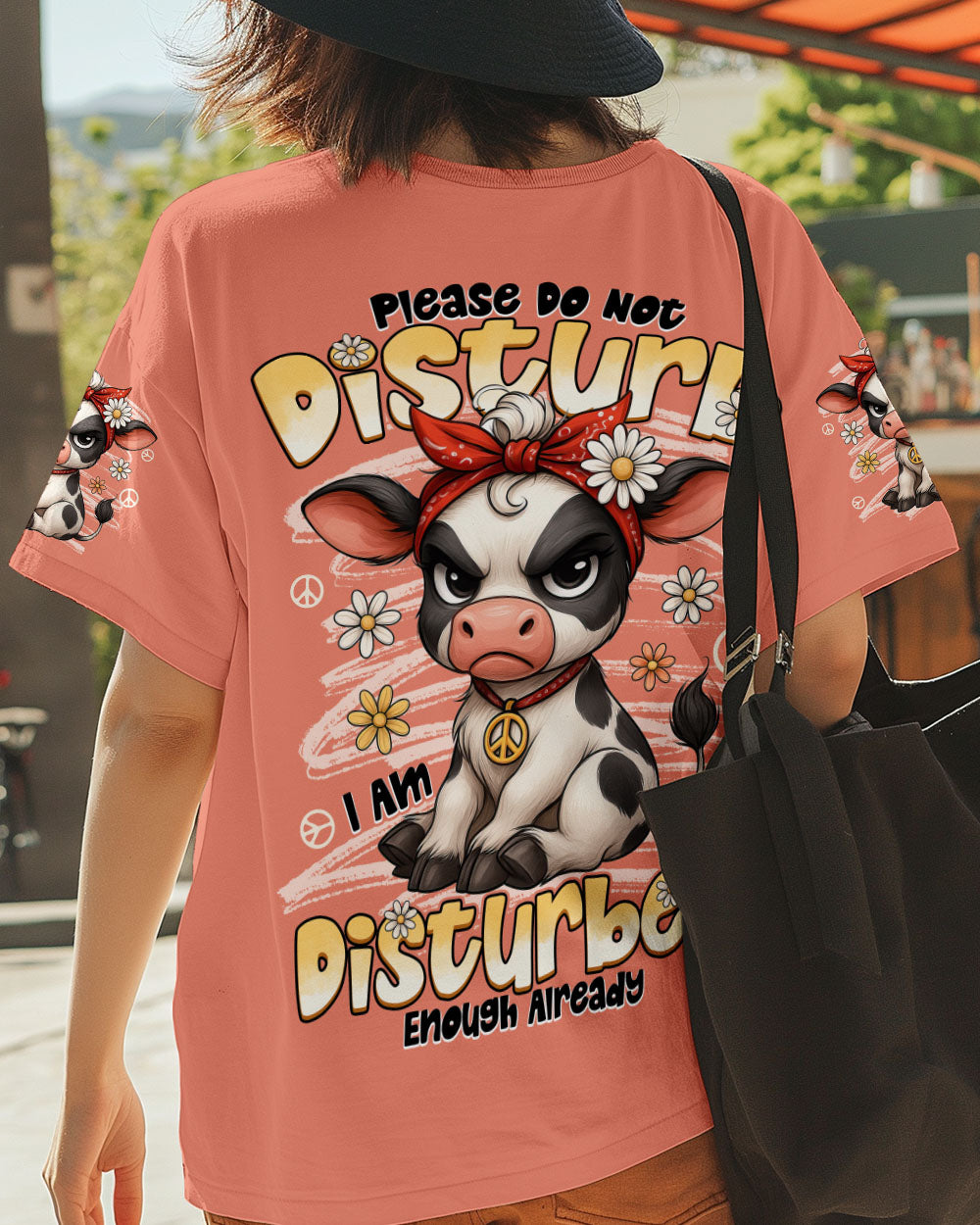 PLEASE DO NOT DISTURB COW ALL OVER PRINT - TYTD1809252