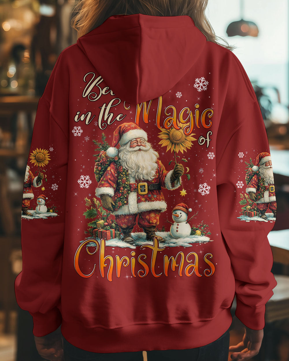 BELIEVE IN THE MAGIC OF CHRISTMAS ALL OVER PRINT - TYTD1811243