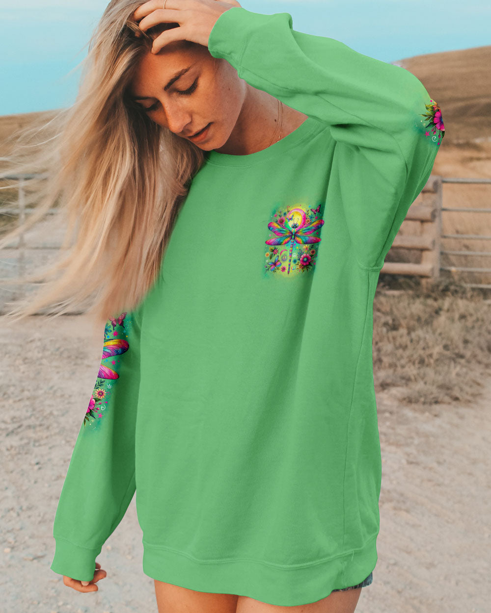 FOREVER IN MY MIND DRAGONFLY ALL OVER PRINT - TYTD1812211