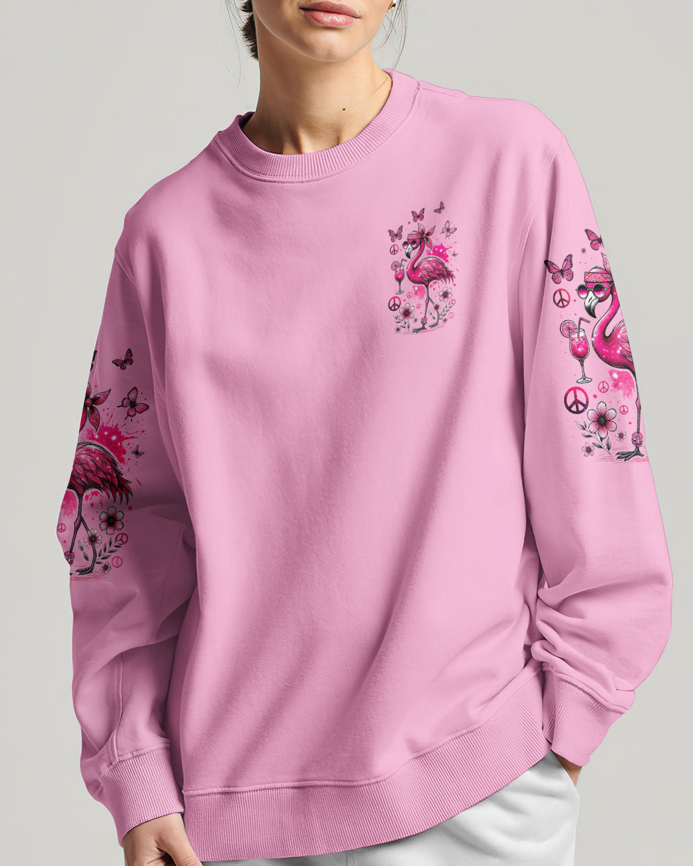 SPIRIT OF A FLAMINGO ALL OVER PRINT - TYTD1906241