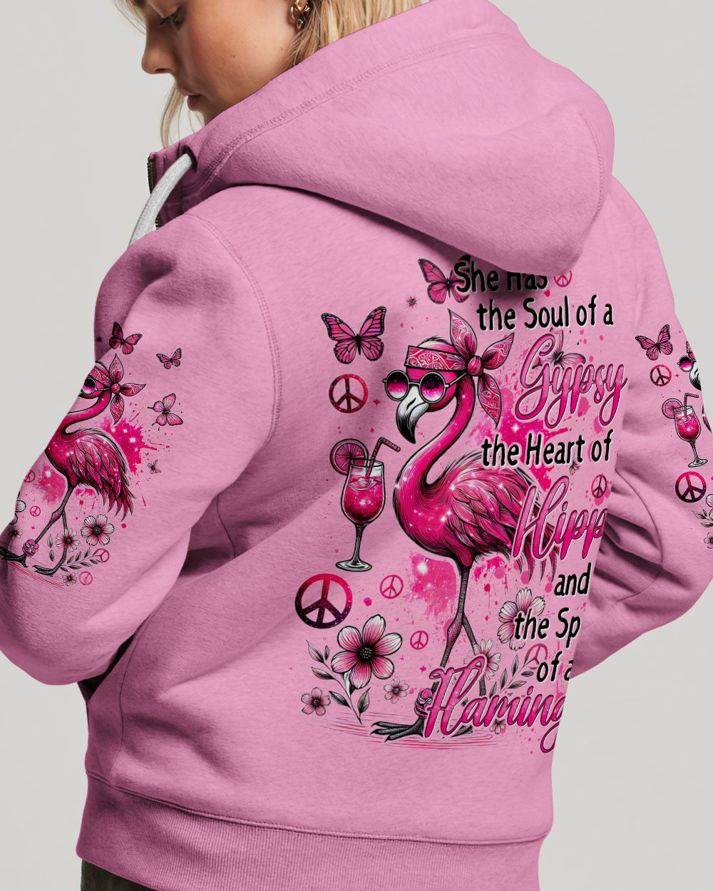 SPIRIT OF A FLAMINGO ALL OVER PRINT - TYTD1906241