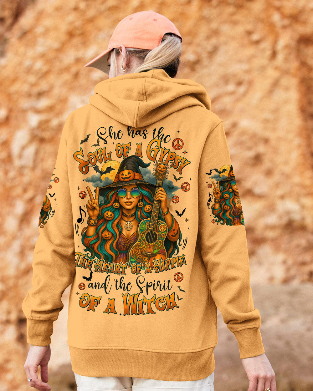 SPIRIT OF A WITCH HALLOWEEN HIPPIE ALL OVER PRINT - TYTD1906252