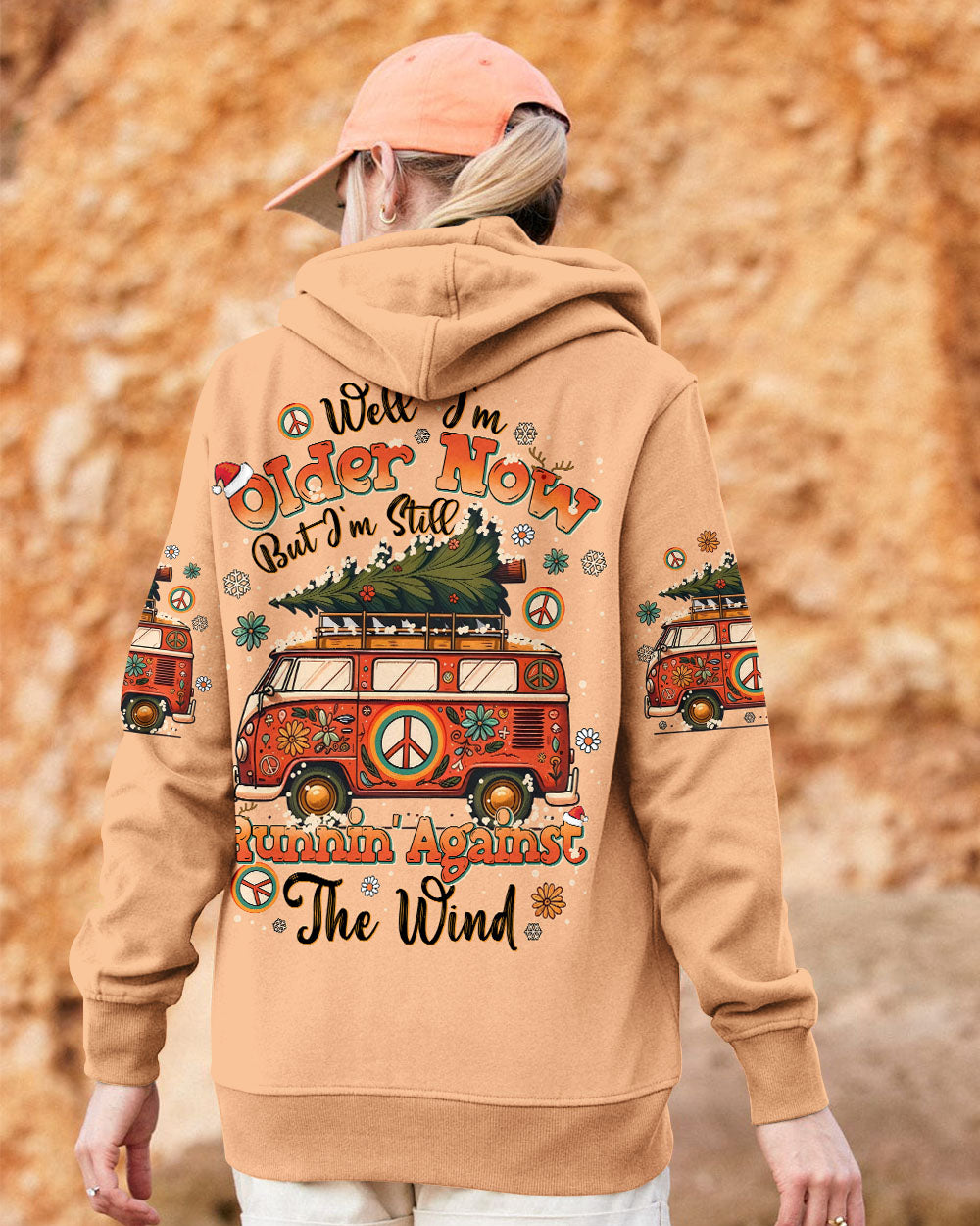 RUNNING AGAINST THE WIND CHRISTMAS ALL OVER PRINT - TYTD1910242