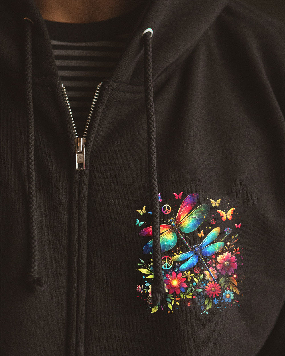 JUST BREATHE DRAGONFLIES ALL OVER PRINT - TYTD2001241