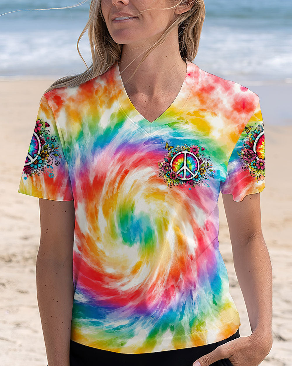 STUCK IN THE 70'S TIE DYE ALL OVER PRINT - TYTD2108242