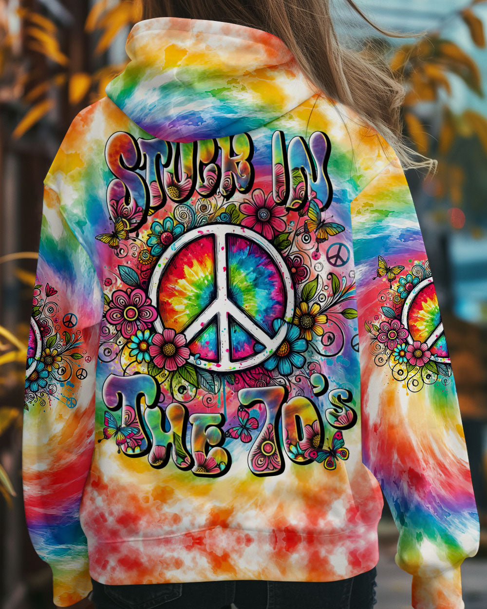 STUCK IN THE 70'S TIE DYE ALL OVER PRINT - TYTD2108242