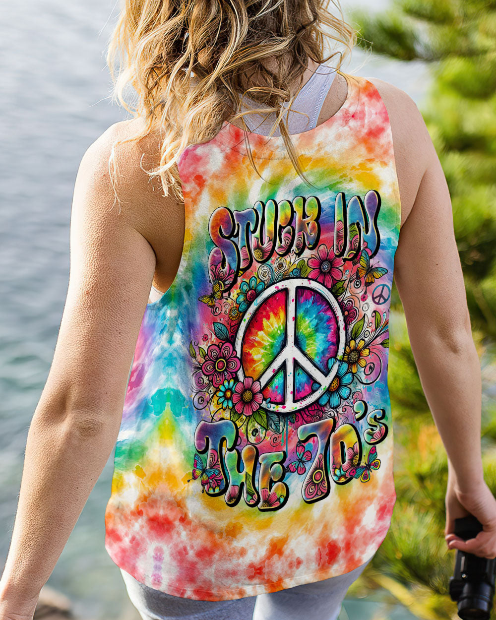 STUCK IN THE 70'S TIE DYE ALL OVER PRINT - TYTD2108242