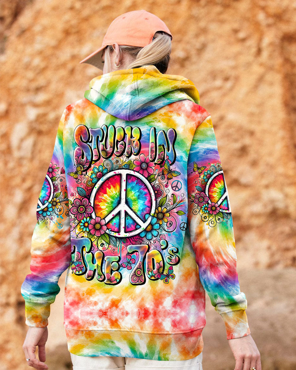 STUCK IN THE 70'S TIE DYE ALL OVER PRINT - TYTD2108242