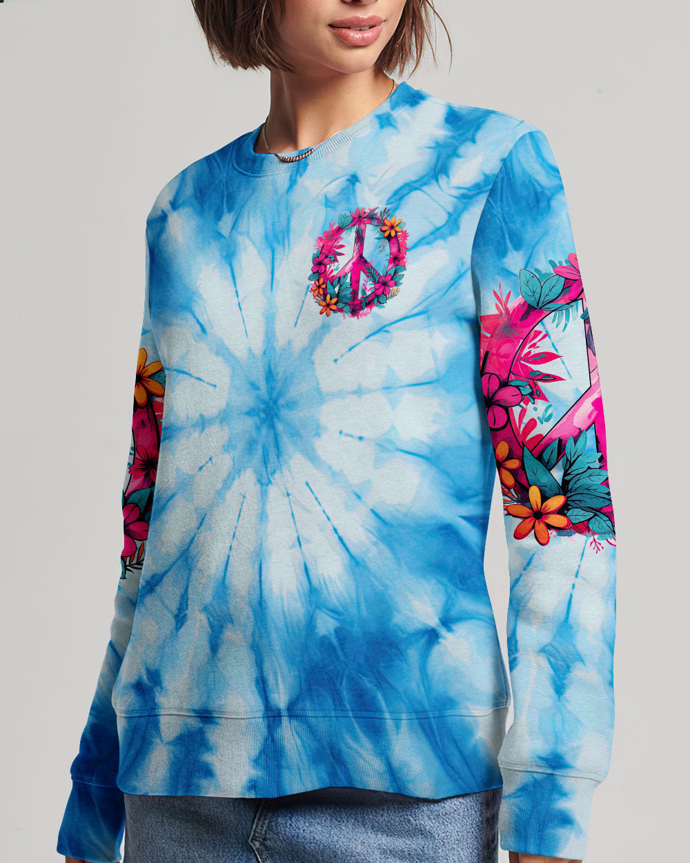 YOUR DAY BE FILLED WITH LOVE TIE DYE ALL OVER PRINT - TYTD2208233