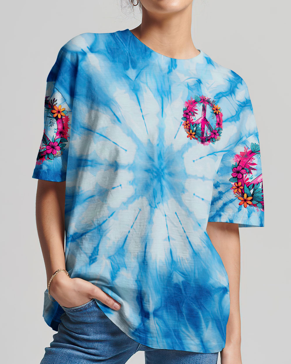 YOUR DAY BE FILLED WITH LOVE TIE DYE ALL OVER PRINT - TYTD2208233