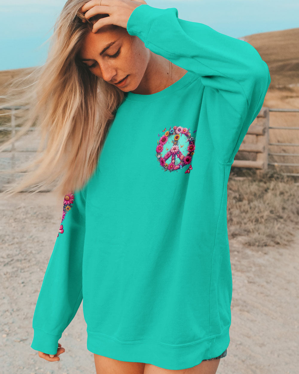 SHE HEARS MUSIC IN EACH SUNRISE ALL OVER PRINT - TYTD2404241