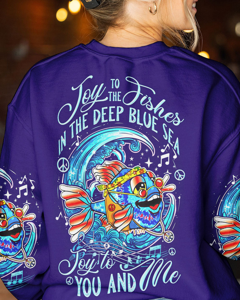 FISHES IN THE DEEP BLUE SEA ALL OVER PRINT - TYTD2405233