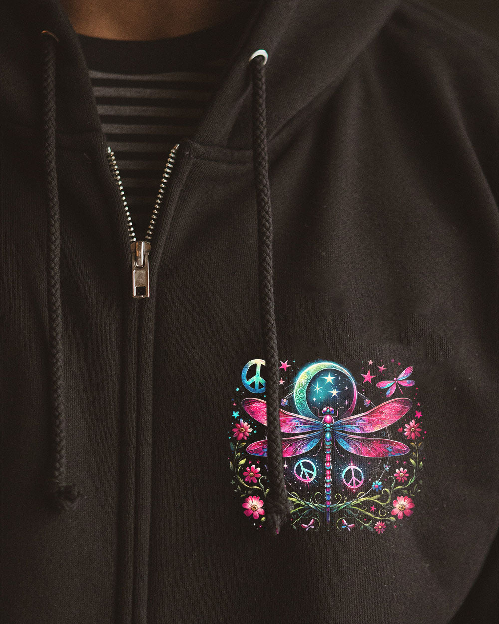 MAY YOU TOUCH DRAGONFLIES AND STARS ALL OVER PRINT - TYTD2504245