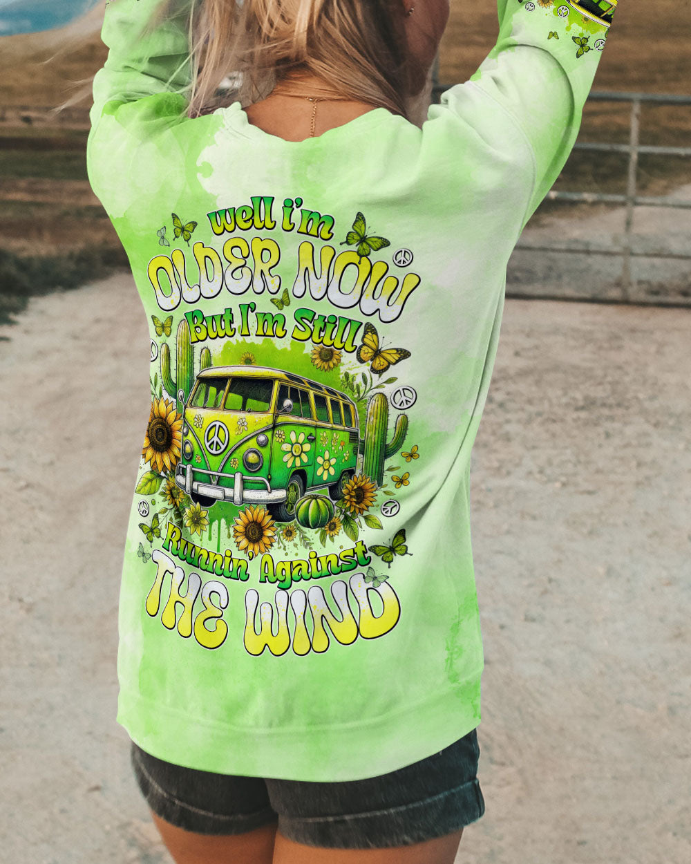 RUNNING AGAINST THE WIND ALL OVER PRINT - TYTD2602251