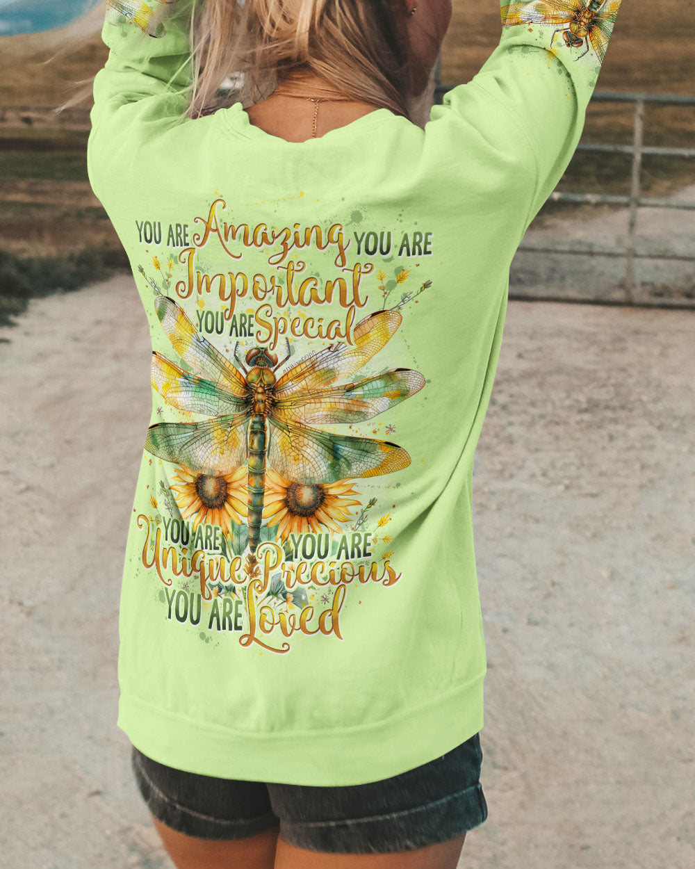 YOU ARE AMAZING DRAGONFLY ALL OVER PRINT - TYTD2603244