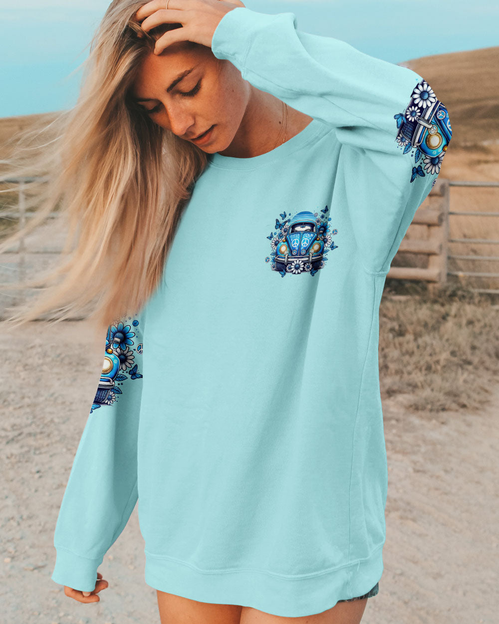 RUNNING AGAINST THE WIND ALL OVER PRINT - TYTD2603252