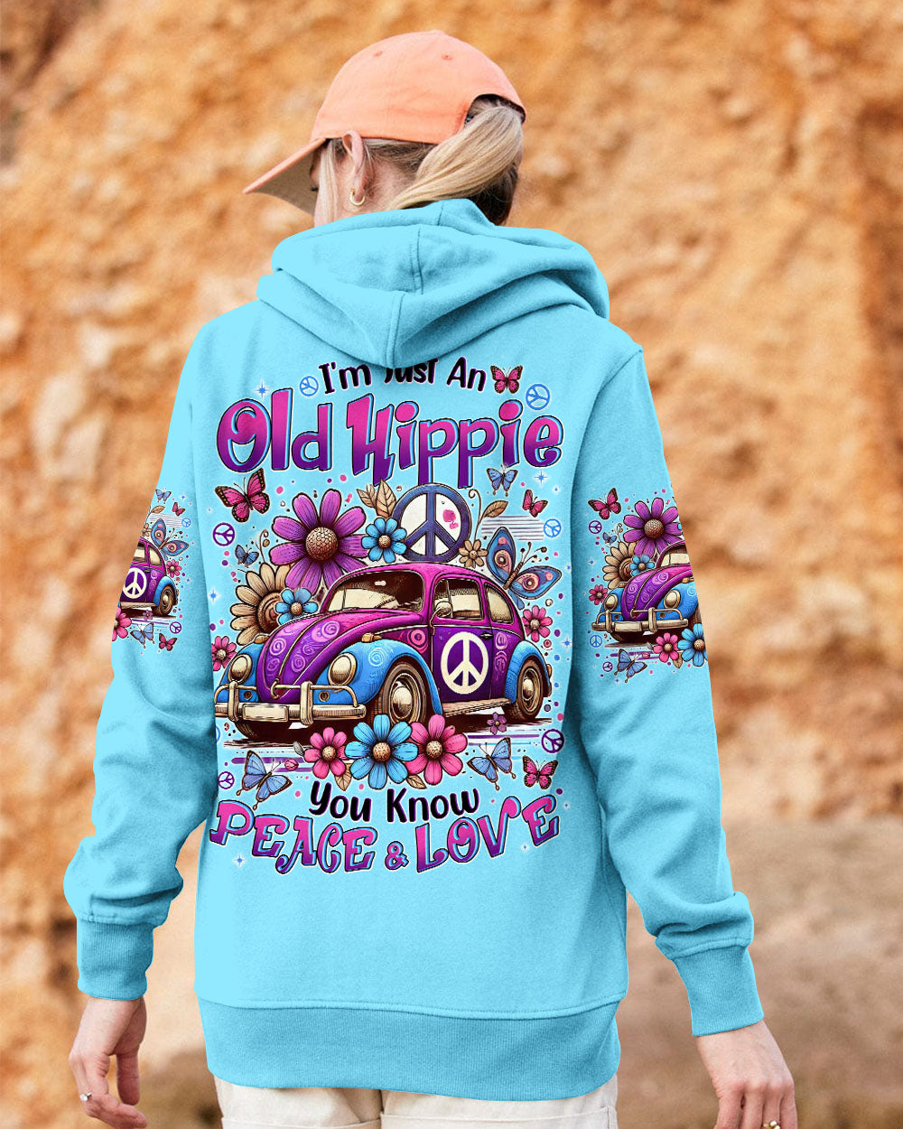 I'M JUST AN OLD HIPPIE ALL OVER PRINT - TYTD2703253