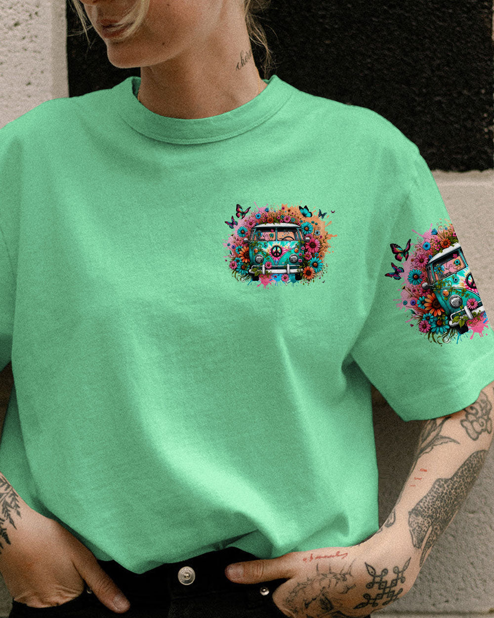 IT'S THE HIPPIE WAY ALL OVER PRINT - TYTD2705242