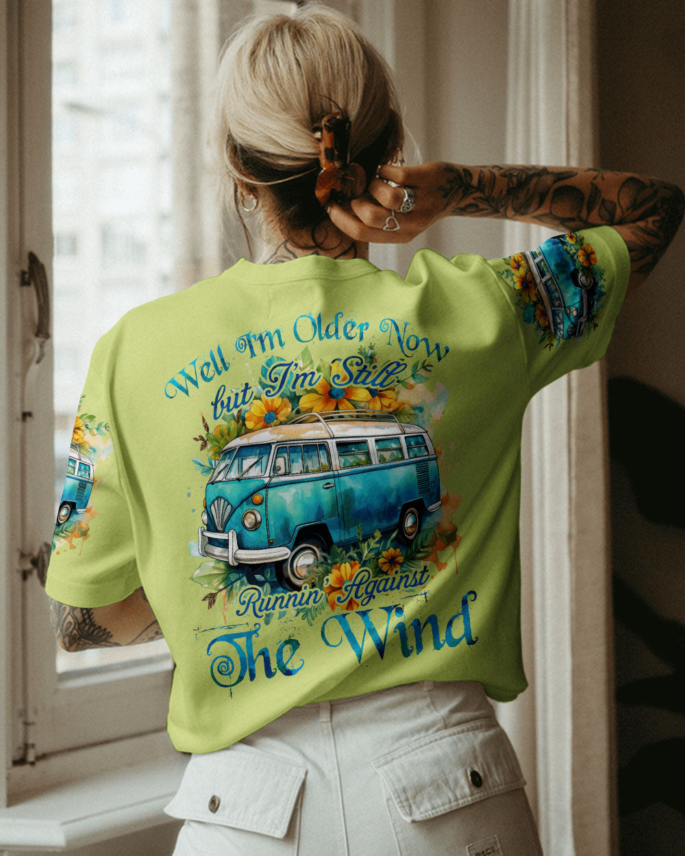 RUNNING AGAINST THE WIND ALL OVER PRINT - TYTD2707232