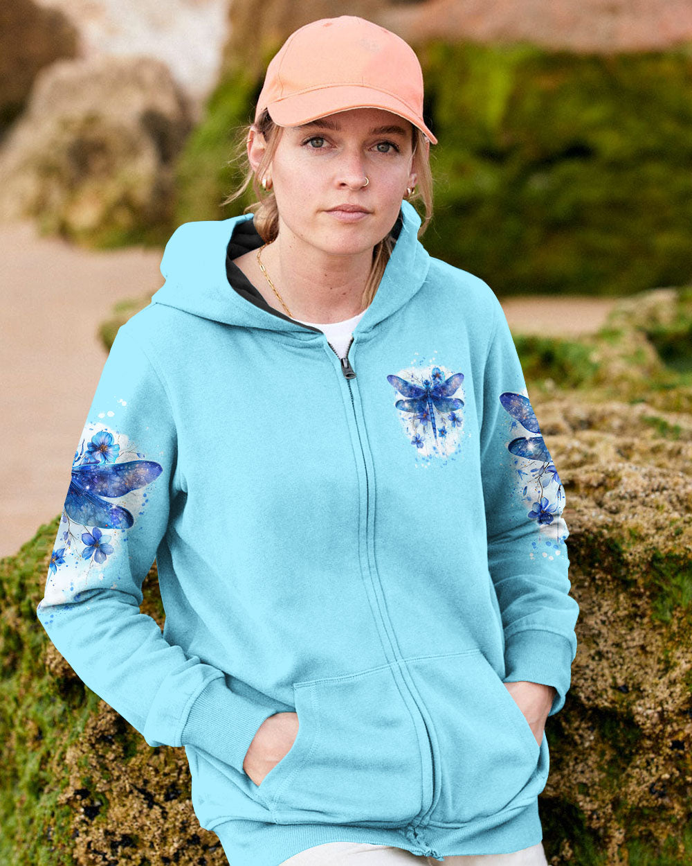 YOU SPARKLE AND GLOW DRAGONFLY ALL OVER PRINT - TYTD2803242